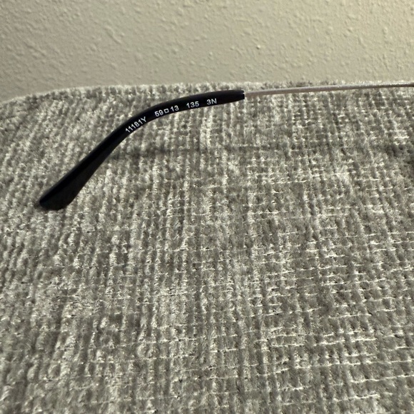 Michael Kors Black Aviator Sunglasses - Picture 3 of 4